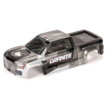 Arrma GRANITE Clipless Painted Decaled Trimmed Body Gun Metal ARA-1623