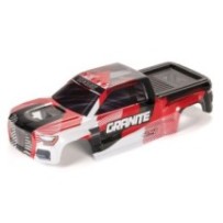 Arrma GRANITE Clipless Painted Decaled Trimmed Body Red ARA-1622