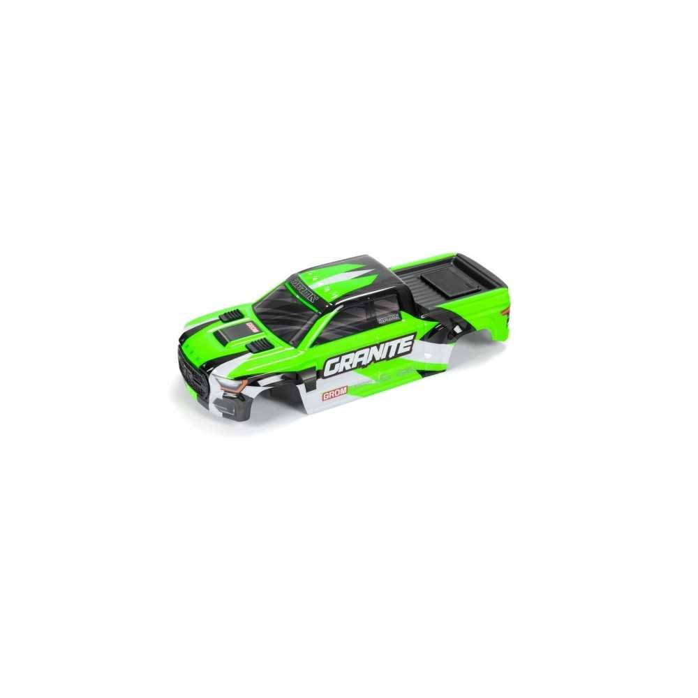 Carrocería Granite GROM verde claro y camuflaje Arrma ARA412003