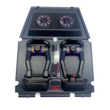 Arrma Interior Black with Decals: MOJAVE 6S BLX ARA411003