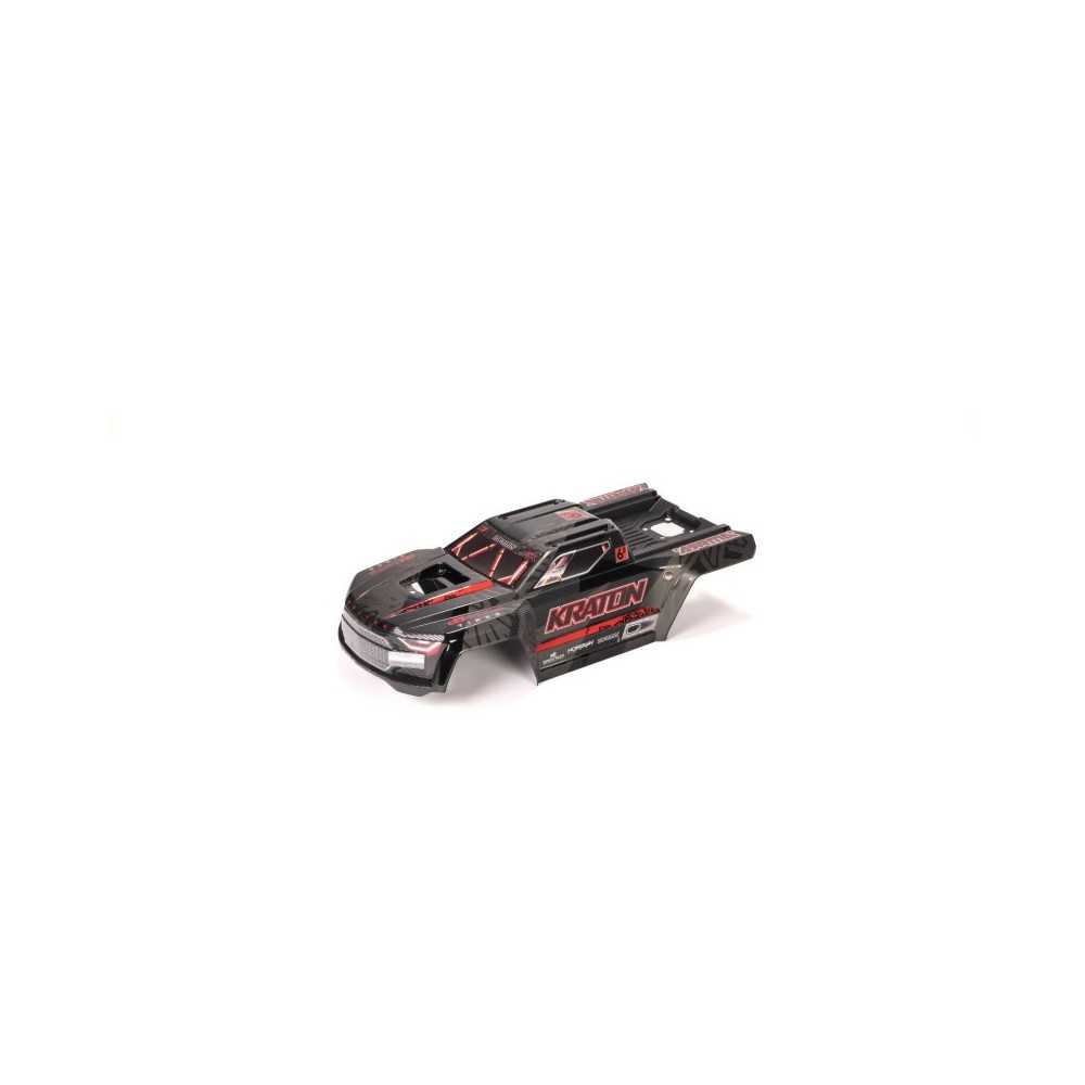 Arrma KRATON 6S EXB Painted Decaled Trimmed body Black ARA-1539 Arrma KRATON 6S EXB Painted Decaled Trimmed body Black ARA-1539