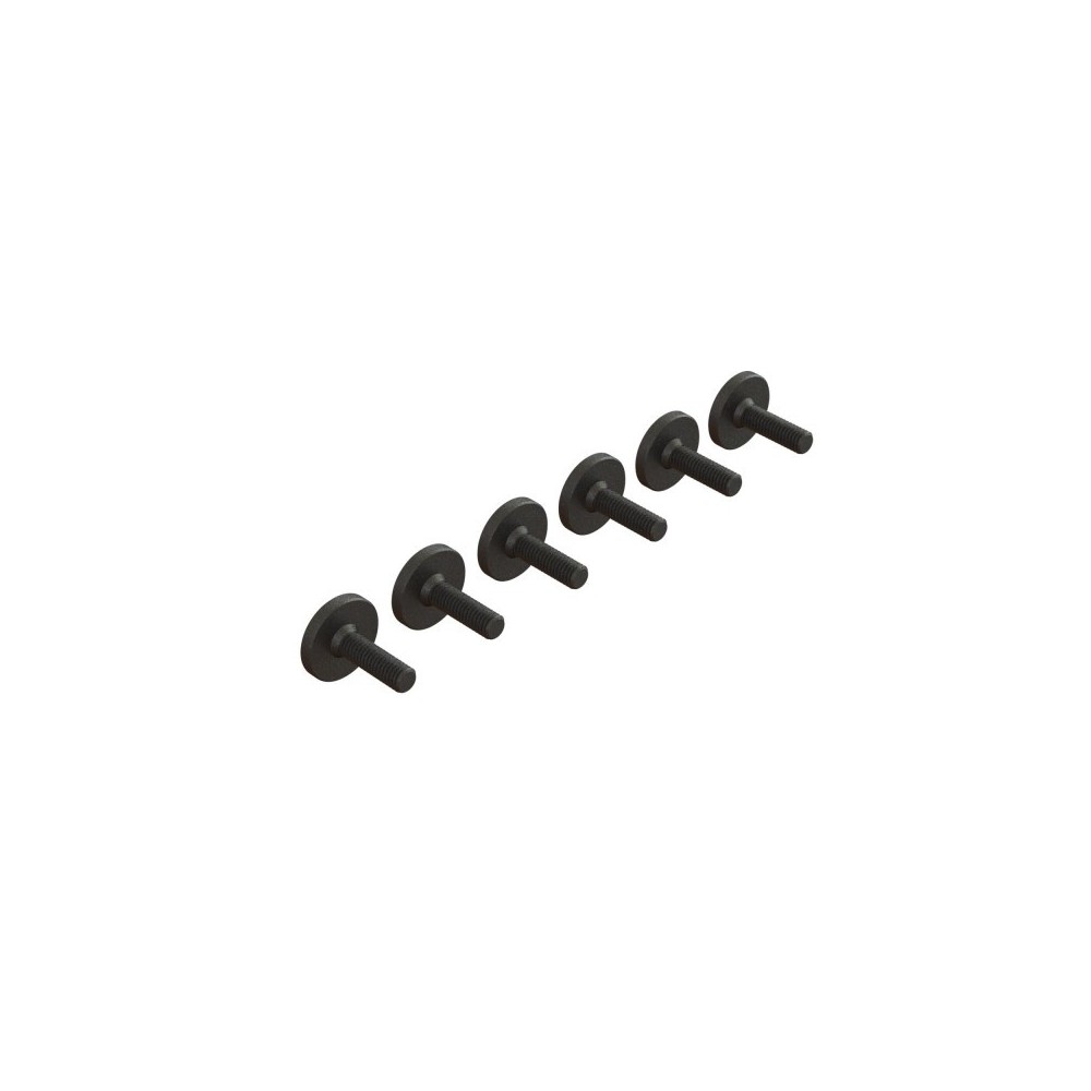 Arrma Large Head Screw M3x10mm 6 ARA727310 Arrma Large Head Screw M3x10mm 6 ARA727310