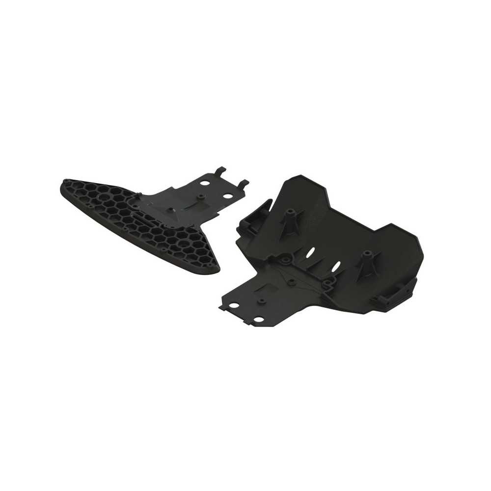 Parachoques delantero y difusor trasero Arrma ARA320585