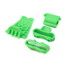 Arrma Lower Skid And Bumper Mount Set Green ARA320791