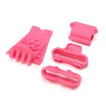 Arrma Lower Skid And Bumper Mount Set Pink ARA320783