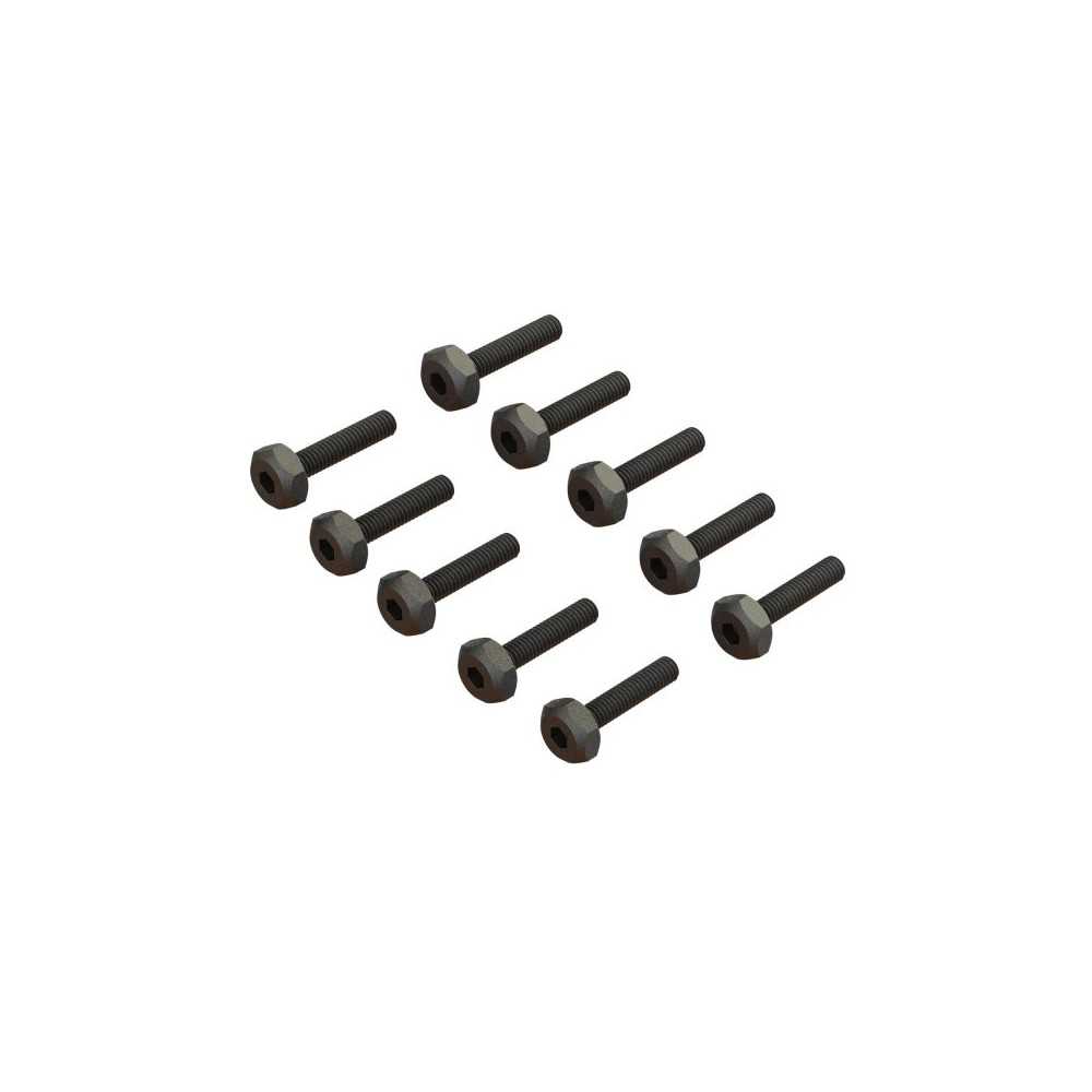 Arrma M2.5x12mm 5.5mm Hex Head 10 ARA702019 Arrma M2.5x12mm 5.5mm Hex Head 10 ARA702019