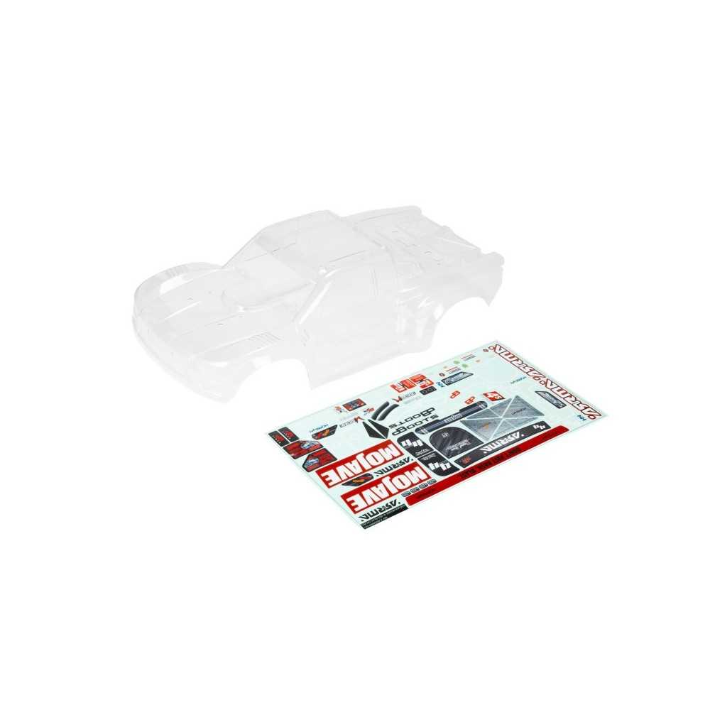 Arrma MOJAVE 4S Clear Trimmed Body with Decals ARA406167 Arrma MOJAVE 4S Clear Trimmed Body with Decals ARA406167
