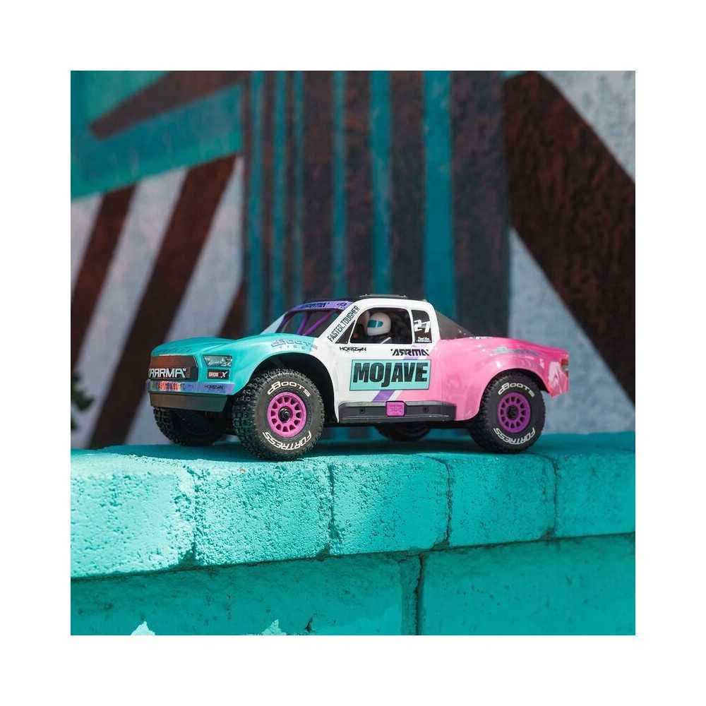 Arrma MOJAVE GROM 223S BLX Brushless 4X4 Small Scale Desert Truck RTR with Battery & Charger Teal ARA2304ST1
