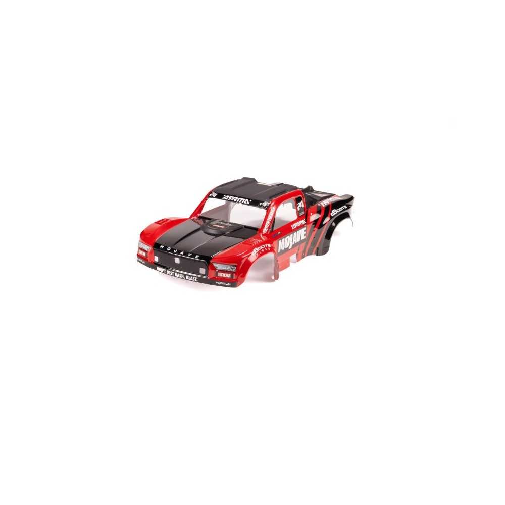 Carrocería Arrma MOJAVE GROM roja y negra ARA412008 Carrocería Arrma MOJAVE GROM roja y negra ARA412008
