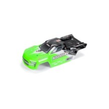 Arrma Painted Decaled Trimmed Body Green-Black: Kraton 4x4 ARA402359