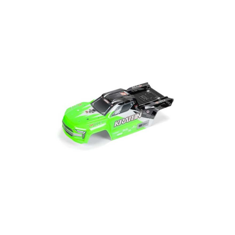 Arrma Painted Decaled Trimmed Body Green-Black: Kraton 4x4 ARA402359 Arrma Painted Decaled Trimmed Body Green-Black: Kraton 4x4 ARA402359