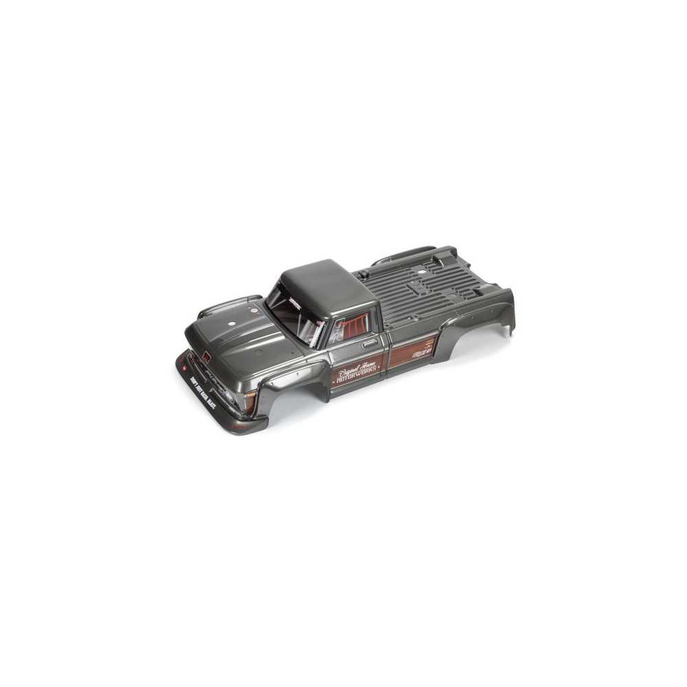 Arrma Painted Decaled Trimmed Body Gunmetal: Outcast 4x4 ARA402360 Arrma Painted Decaled Trimmed Body Gunmetal: Outcast 4x4 ARA402360