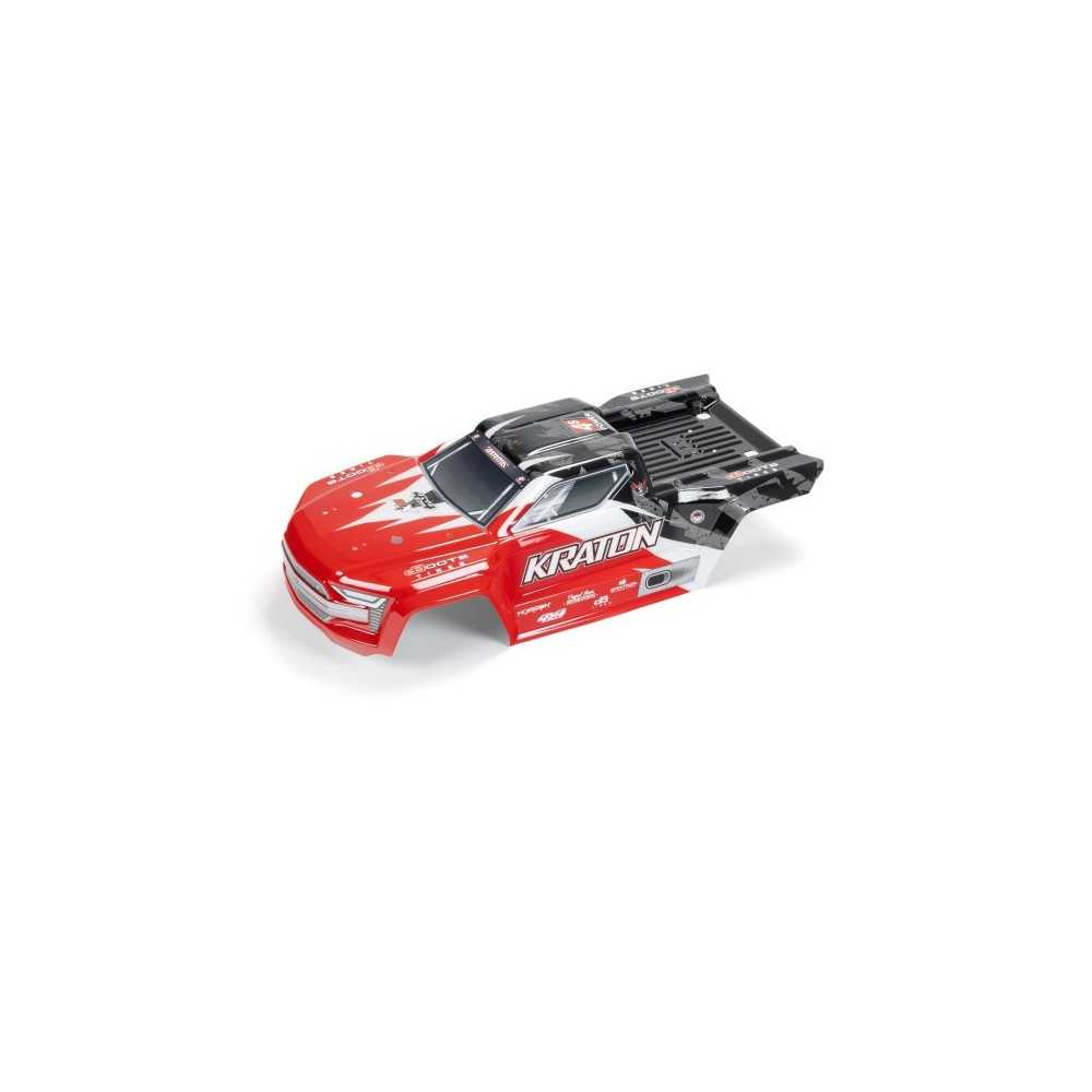 Arrma Painted Decaled Trimmed Body Red-Black: Kraton 4x4 ARA402358 Arrma Painted Decaled Trimmed Body Red-Black: Kraton 4x4 ARA402358