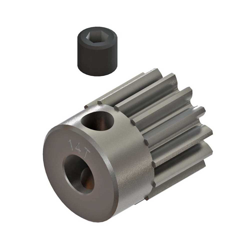 Arrma Pinion Gear 14T 48DP: Mega 4x4 ARAC7777 Arrma Pinion Gear 14T 48DP: Mega 4x4 ARAC7777