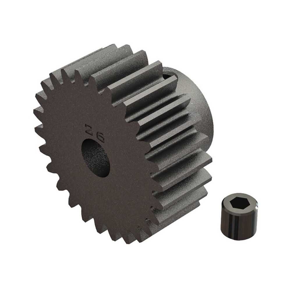 Arrma Pinion Gear 26T 0.8 Mod: 4x4 BLX 3S ARAC7879 Arrma Pinion Gear 26T 0.8 Mod: 4x4 BLX 3S ARAC7879