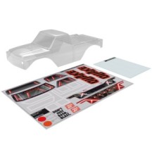 Arrma QUAKE Clear Body Inc Decals-Window Masks ARA-2870