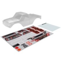 Arrma QUAKE Clear Body Inc Decals-Window Masks ARA-2870