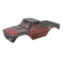 Arrma QUAKE Painted Decaled Trimmed Body Set Red ARA-2879