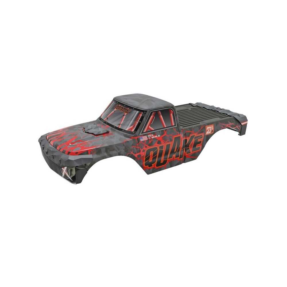 Set carrocería pintada roja Arrma QUAKE ARA-2879 Set carrocería pintada roja Arrma QUAKE ARA-2879
