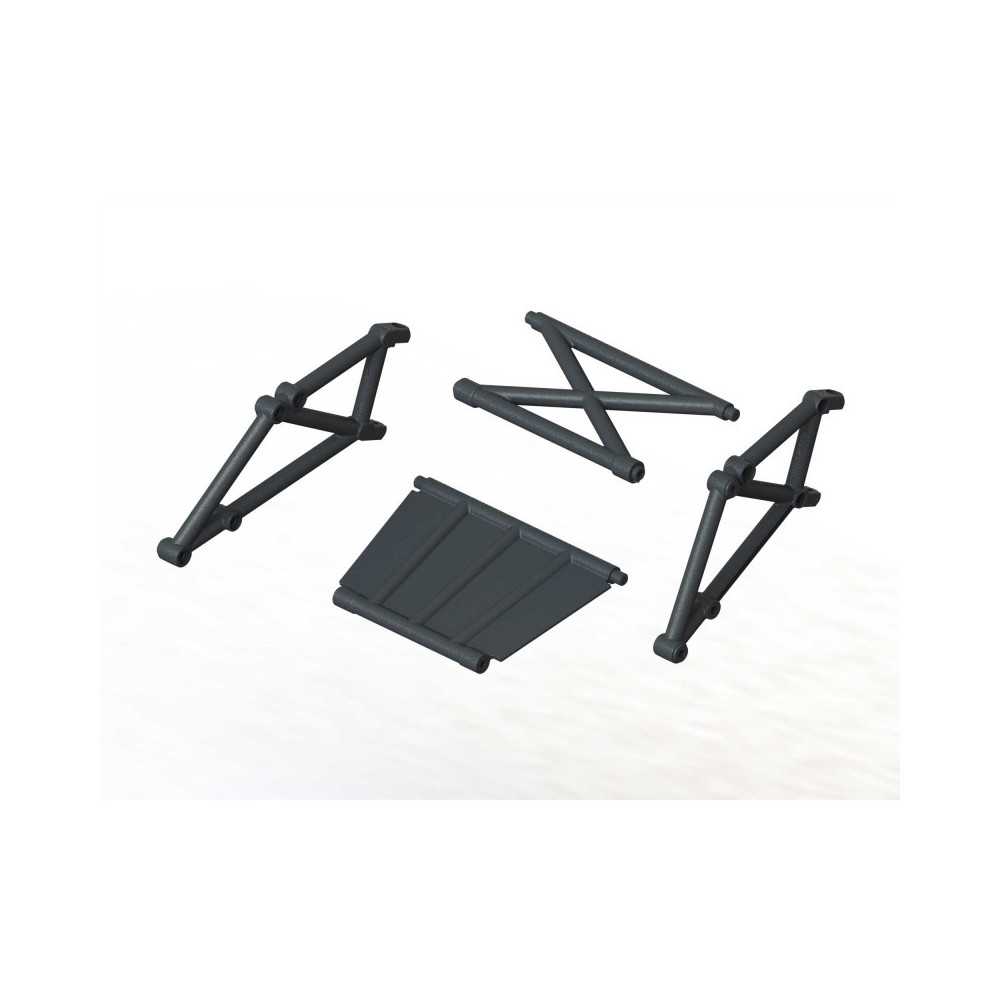 Juego de marco de parachoques trasero Arrma ARA320548 Juego de marco de parachoques trasero Arrma ARA320548