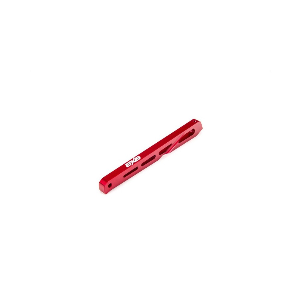Arrma Rear Center Aluminum Chassis Brace 120mm Red: EXB ARA320568