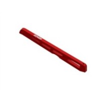 Arrma Rear Center Aluminum Chassis Brace 140mm Red: EXB ARA320567