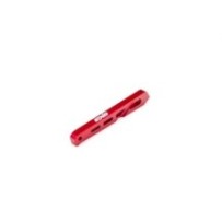 Arrma Rear Center Aluminum Chassis Brace 87mm Red: EXB ARA320566