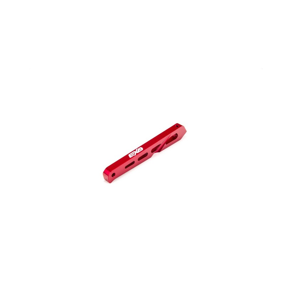 Arrma Rear Center Aluminum Chassis Brace 87mm Red: EXB ARA320566