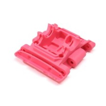 Arrma Rear Lower Skid - Gearbox Mount Pink ARA320784