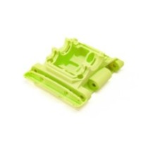 Arrma Rear Lower Skid-Gearbox Mount Fluorescent Yellow ARA320774