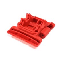 Arrma Rear Lower Skid-Gearbox Mount Red ARA320778