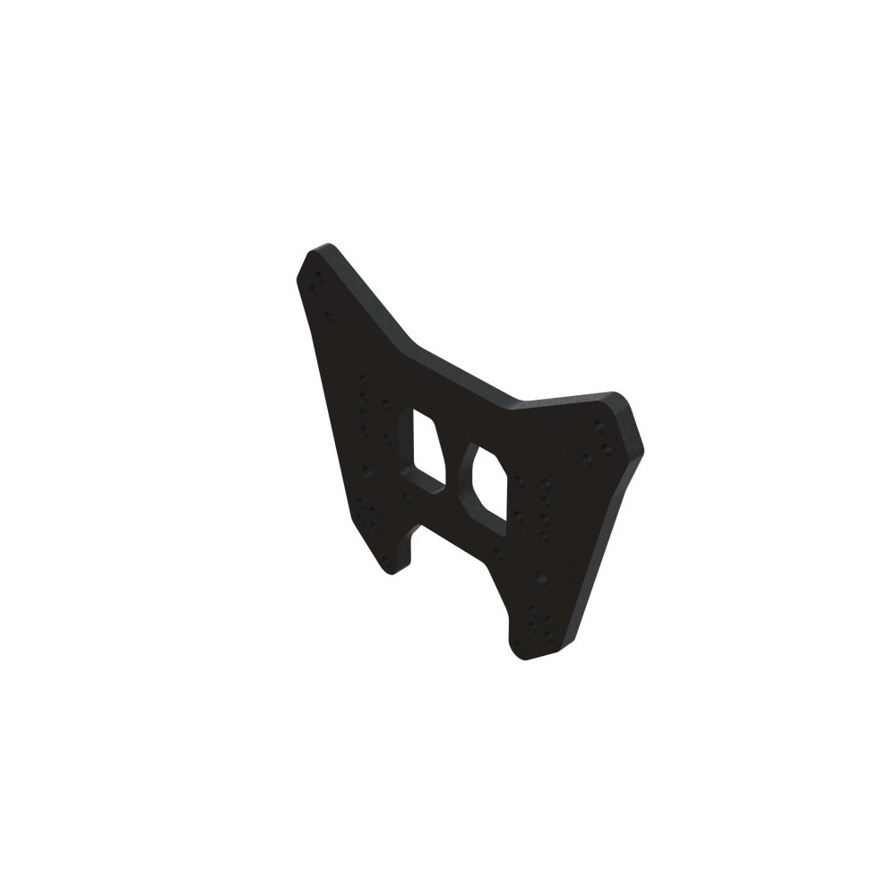Arrma Rear Shock Tower Aluminum Black ARA320687 Arrma Rear Shock Tower Aluminum Black ARA320687