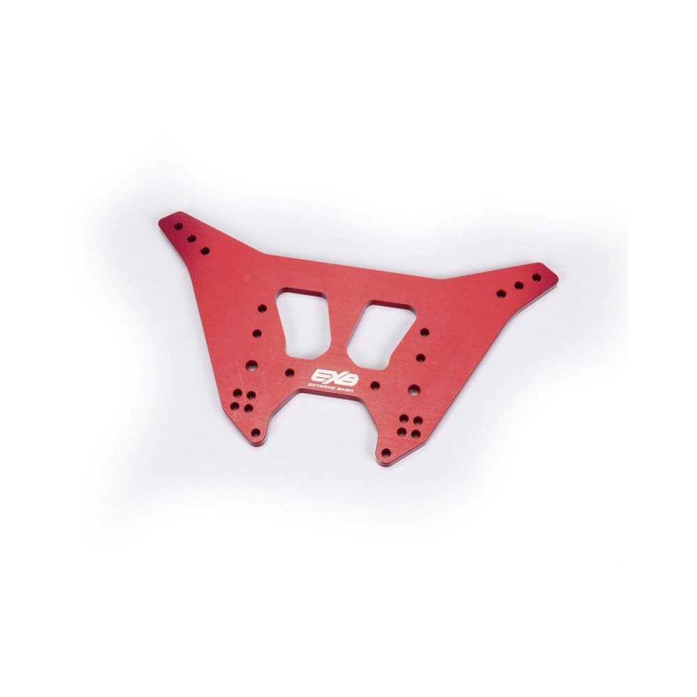 Arrma Rear Shock Tower CNC 7075 T6 Aluminum Light Red ARA320583 Arrma Rear Shock Tower CNC 7075 T6 Aluminum Light Red ARA320583