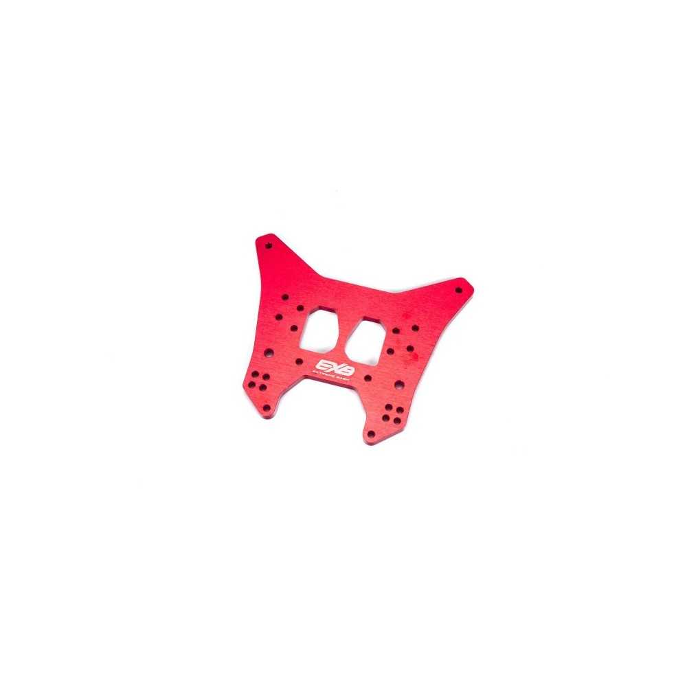 Arrma Rear Shock Tower CNC 7075 T6 Aluminum Red ARA320612 Arrma Rear Shock Tower CNC 7075 T6 Aluminum Red ARA320612