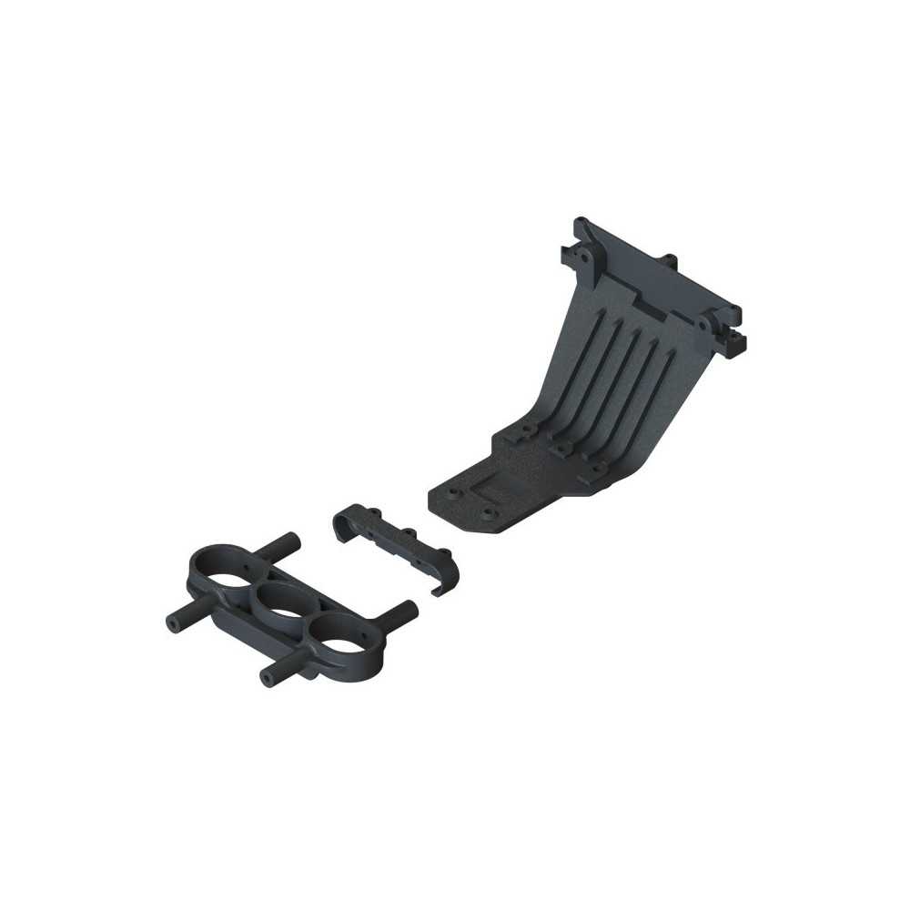 Arrma Rear Skid Skid Mount and Bumper Loop ARA320723 Arrma Rear Skid Skid Mount and Bumper Loop ARA320723