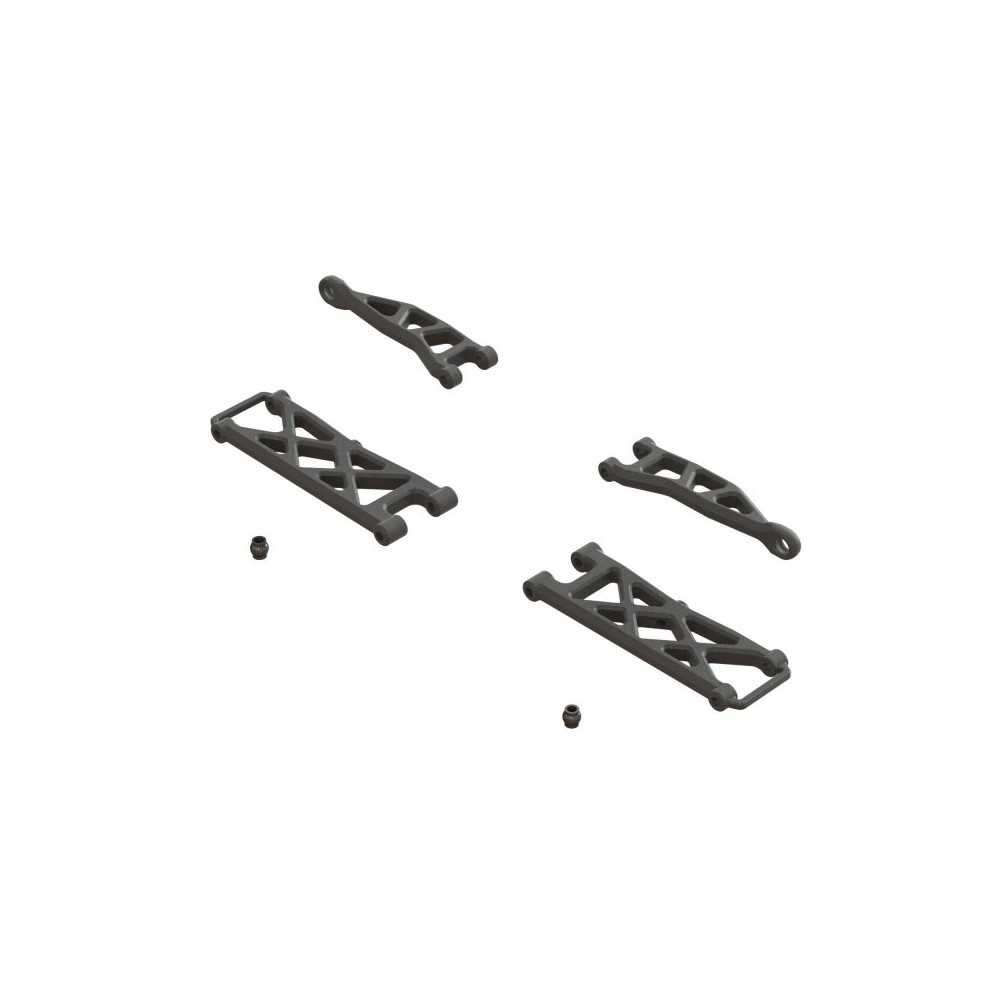 Arrma Rear Suspension Arm Set A: GROM ARA330808 Arrma Rear Suspension Arm Set A: GROM ARA330808
