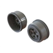 Arrma SC 2.2 3.0 Wheel 14mm Hex Gun Metal 2 ARA510126