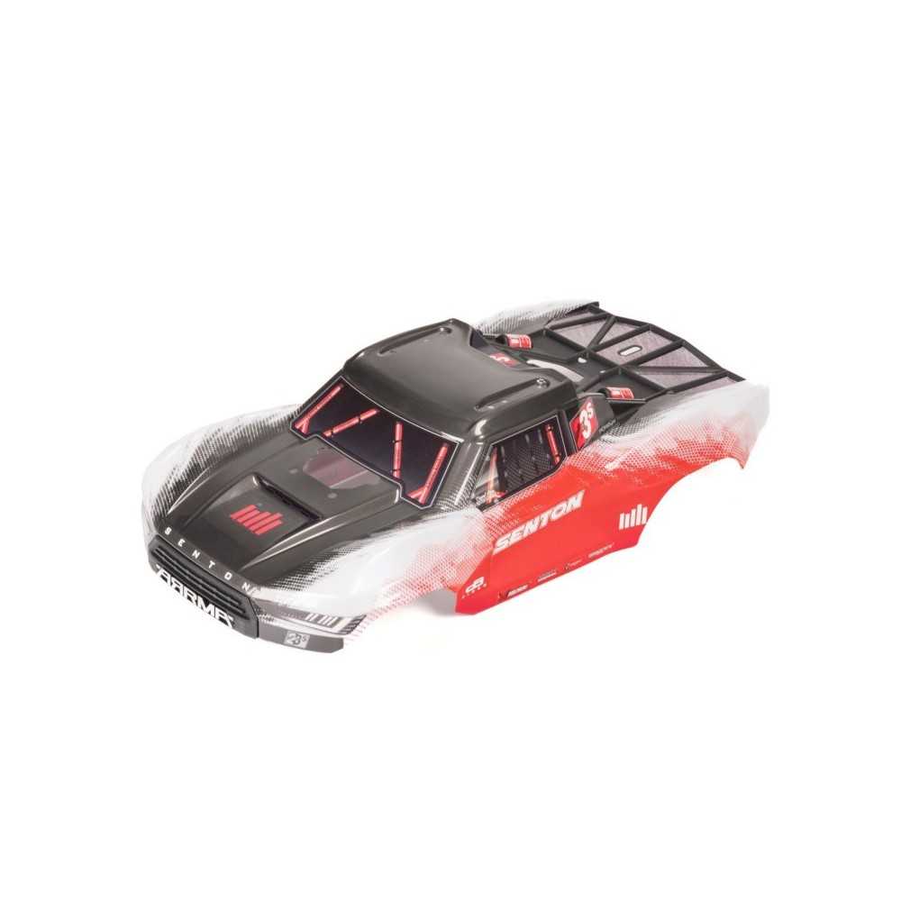 Arrma SENTON Clipless Painted Decaled Trimmed Body Red ARA-1626 Arrma SENTON Clipless Painted Decaled Trimmed Body Red ARA-1626