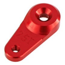 Arrma Servo Horn Metal 25T Aluminum Red ARAC8871