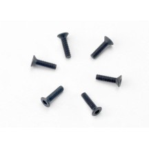 Traxxas Screws 2.5x10mm countersunk machine (hex drive) (6) TRX2523
