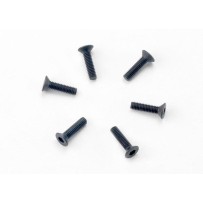Tornillos de máquina de cabeza avellanada 2.5x10 mm Traxxas TRX2523