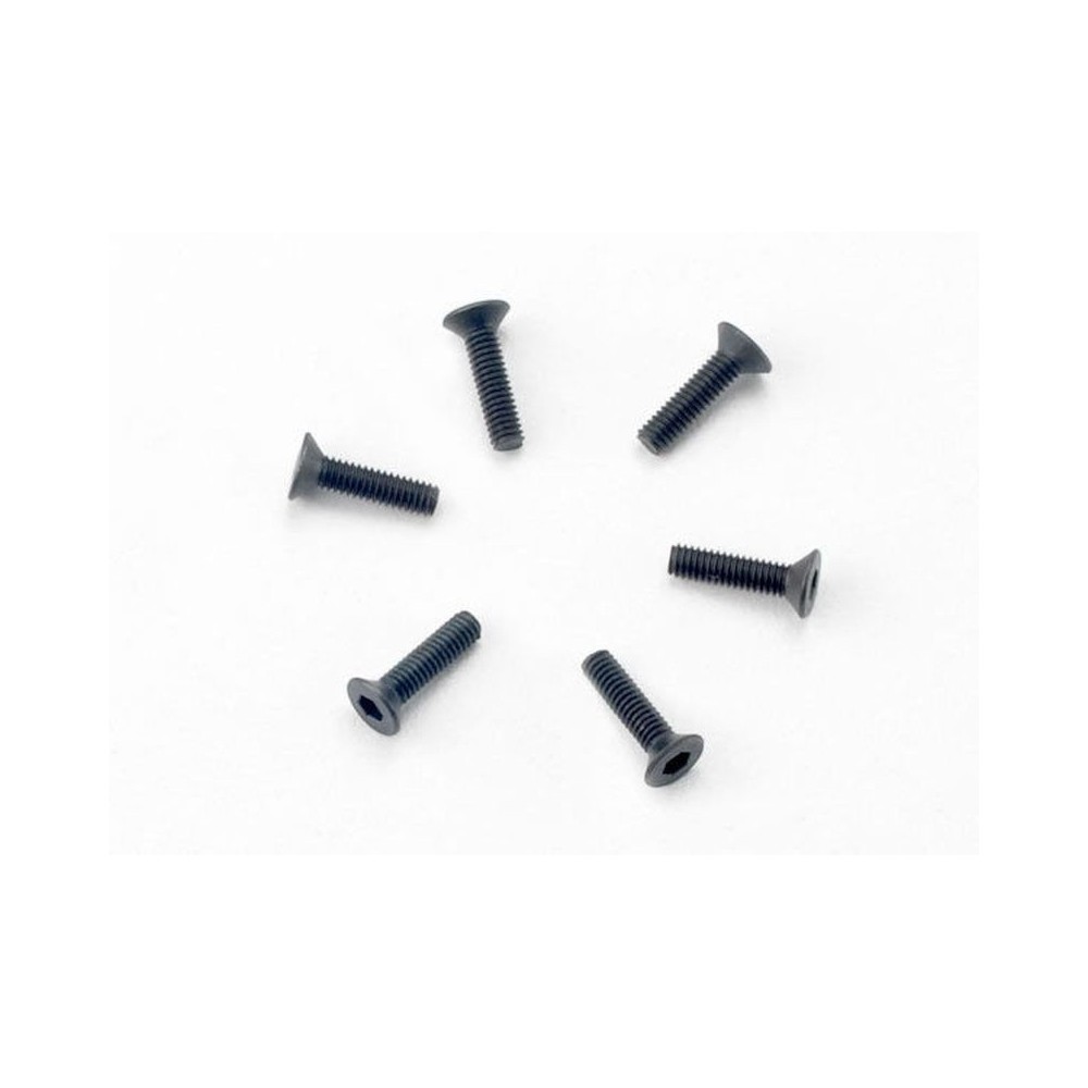 Traxxas Screws 2.5x10mm countersunk machine (hex drive) (6) TRX2523 Traxxas Screws 2.5x10mm countersunk machine (hex drive) (6) TRX2523