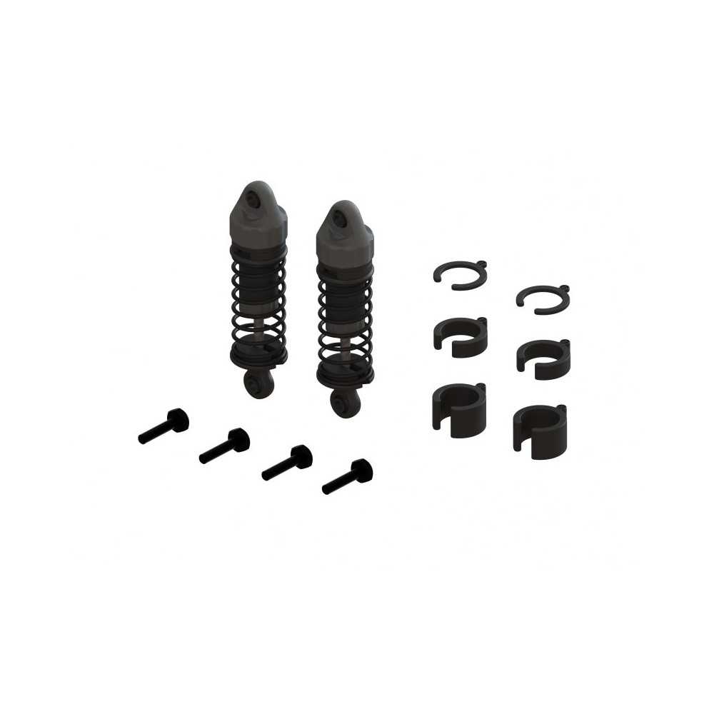 Arrma Shock Set 58mm Length 2000cSt Oil 2pcs ARA-1252 Arrma Shock Set 58mm Length 2000cSt Oil 2pcs ARA-1252