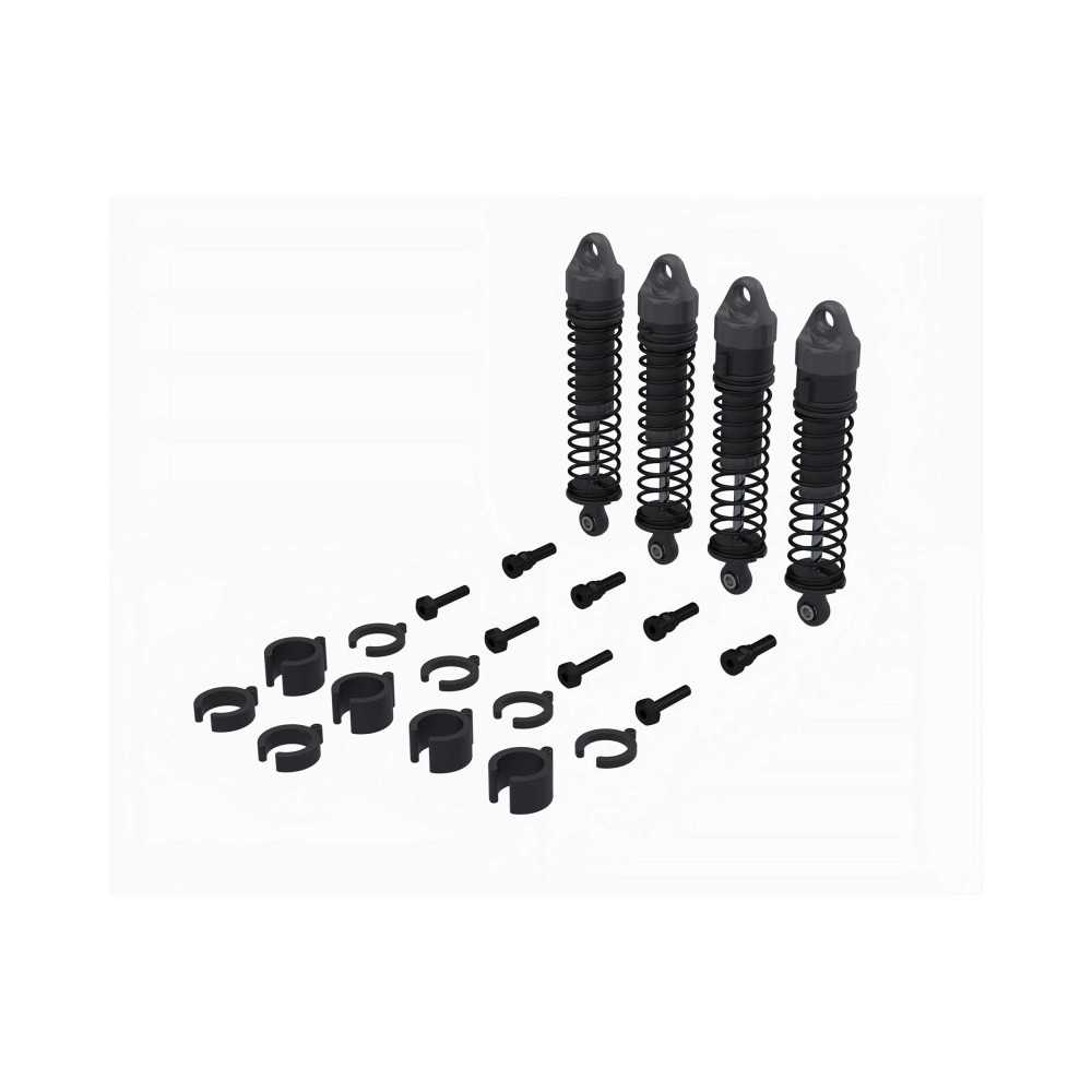 Arrma Shock Set 71mm Length 500cSt Oil 4: GROM ARA-2591 Arrma Shock Set 71mm Length 500cSt Oil 4: GROM ARA-2591