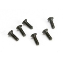 Tornillos de máquina de cabeza avellanada 2.5x8 mm Traxxas TRX2524