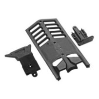 Arrma Skidplate Front Rear Center Set: Nero ARAC9255