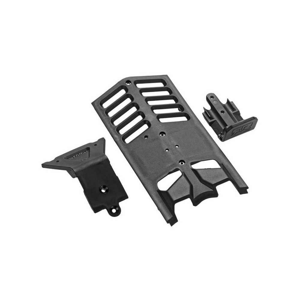 Placas protectoras negras Arrma ARAC9255 Placas protectoras negras Arrma ARAC9255