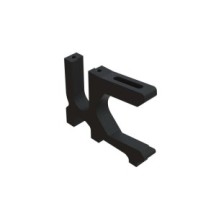 Soporte deslizante de motor negro Arrma ARA320647