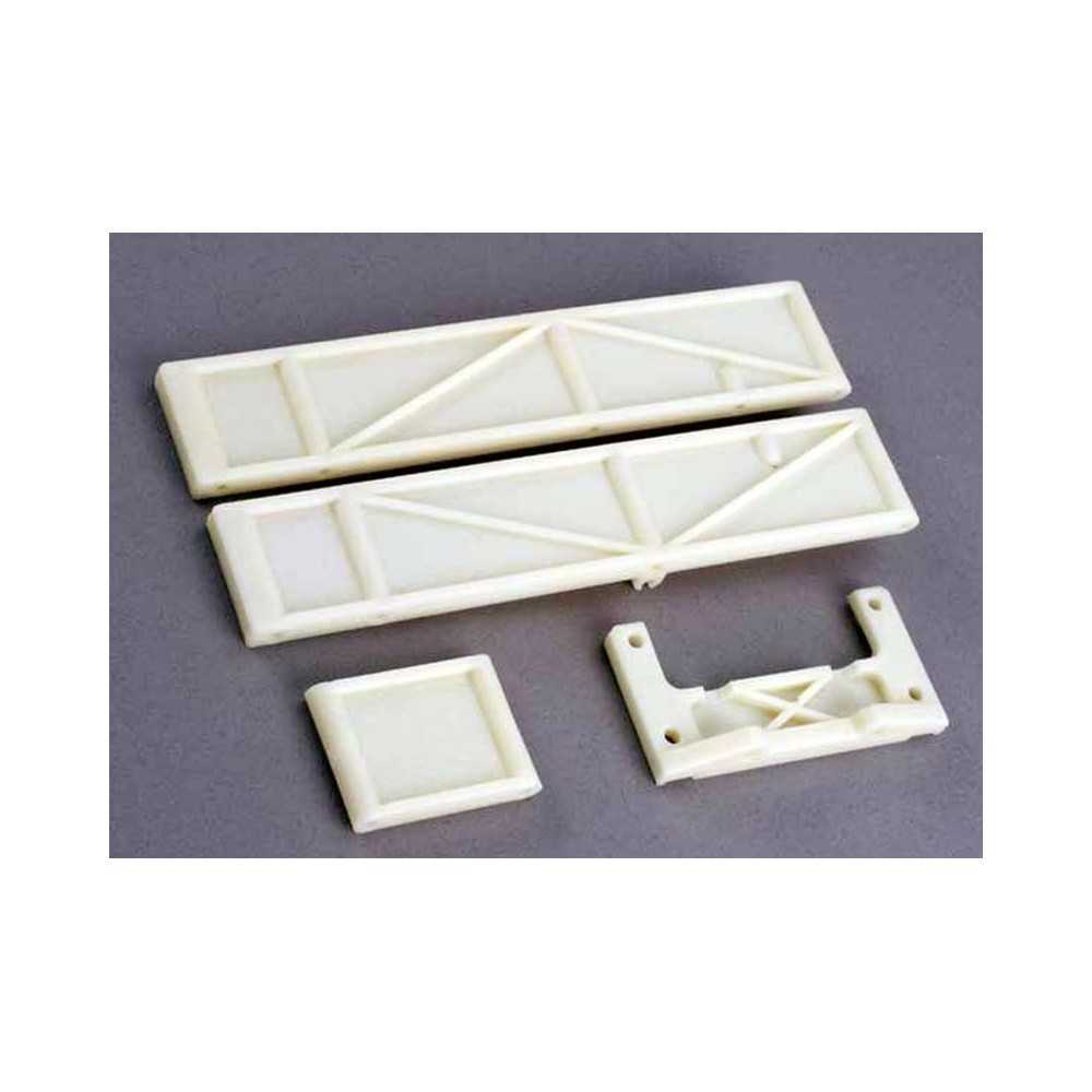 Traxxas Battery box set (2-sides 1-front 1-rear battery box connector) TRX2525 Traxxas Battery box set (2-sides 1-front 1-rear battery box connector) TRX2525