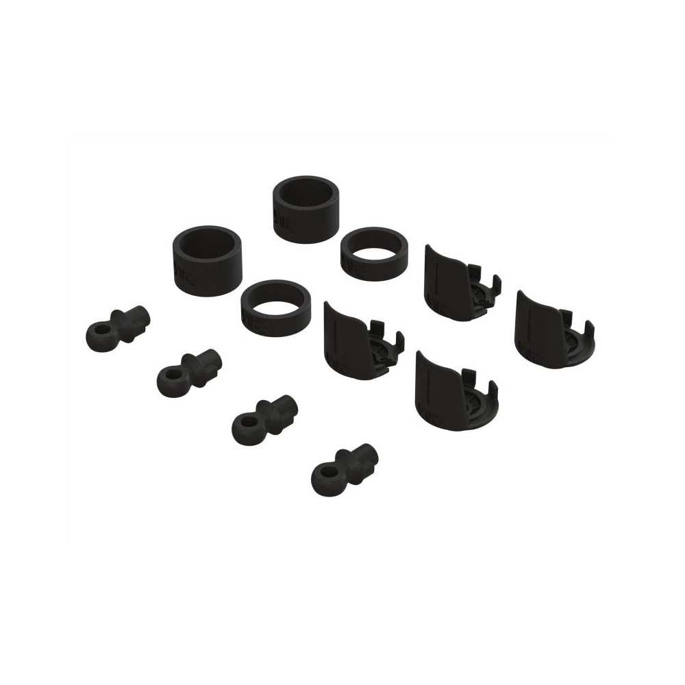 Arrma Spring Perch And Rod End Set ARA330672 Arrma Spring Perch And Rod End Set ARA330672